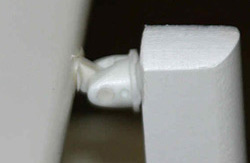 Patented Shutter Louver Connector Staple Part